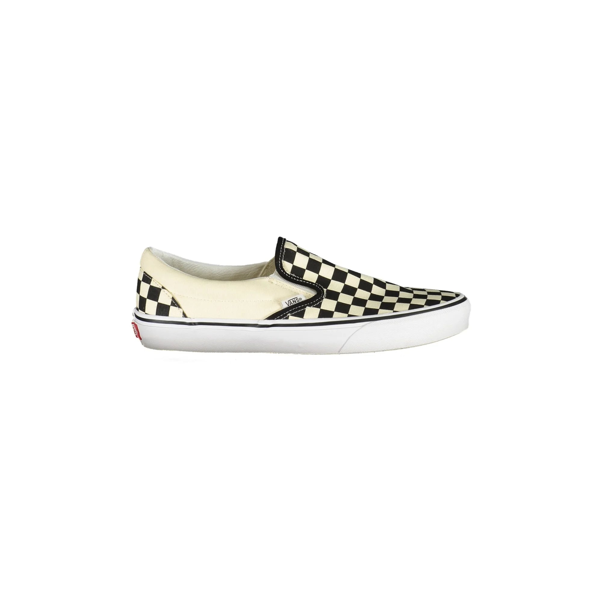 VANS Scarpe Slip-On Donna Bianche a Scacchi con Logo Sneakers Bianco - foto prodotto