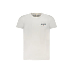 Accademia Militare T-Shirt Kurzarm Herren Weiß Logo Druck