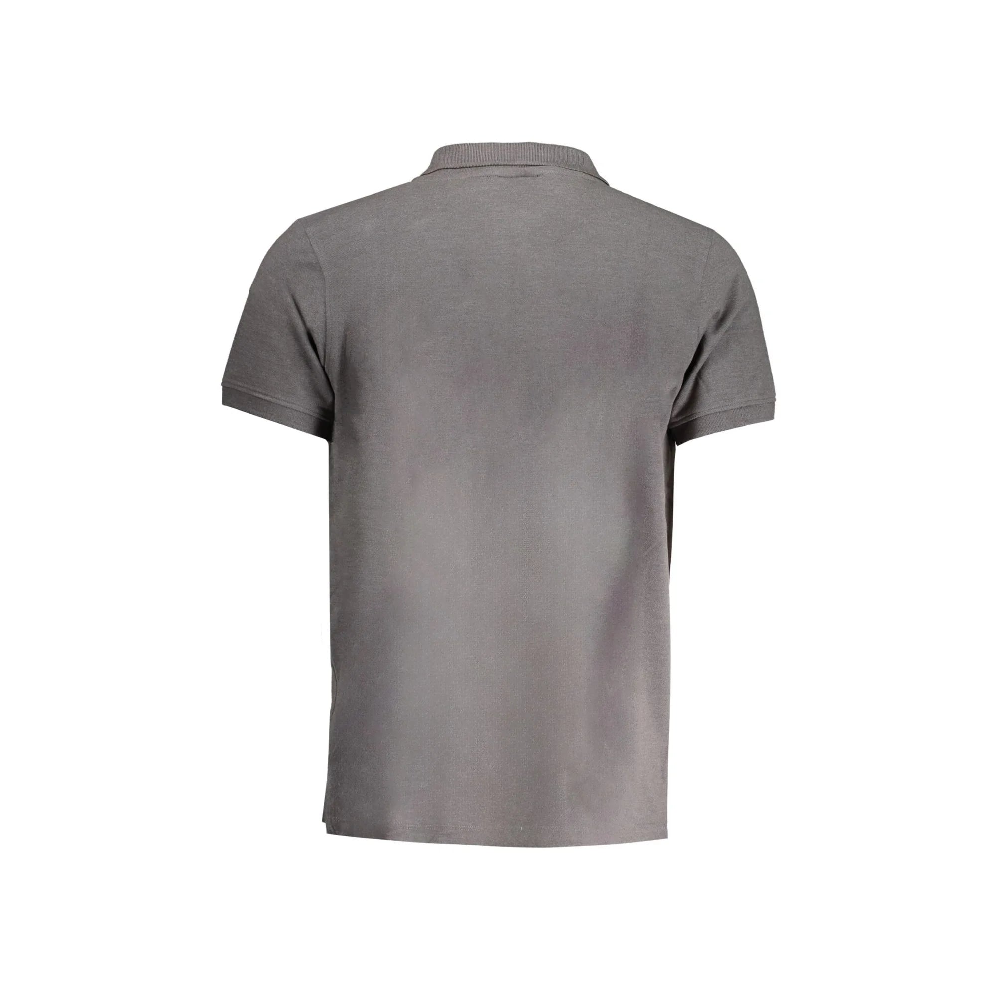 NORWAY 1963 POLO MANICHE CORTE UOMO GRIGIO