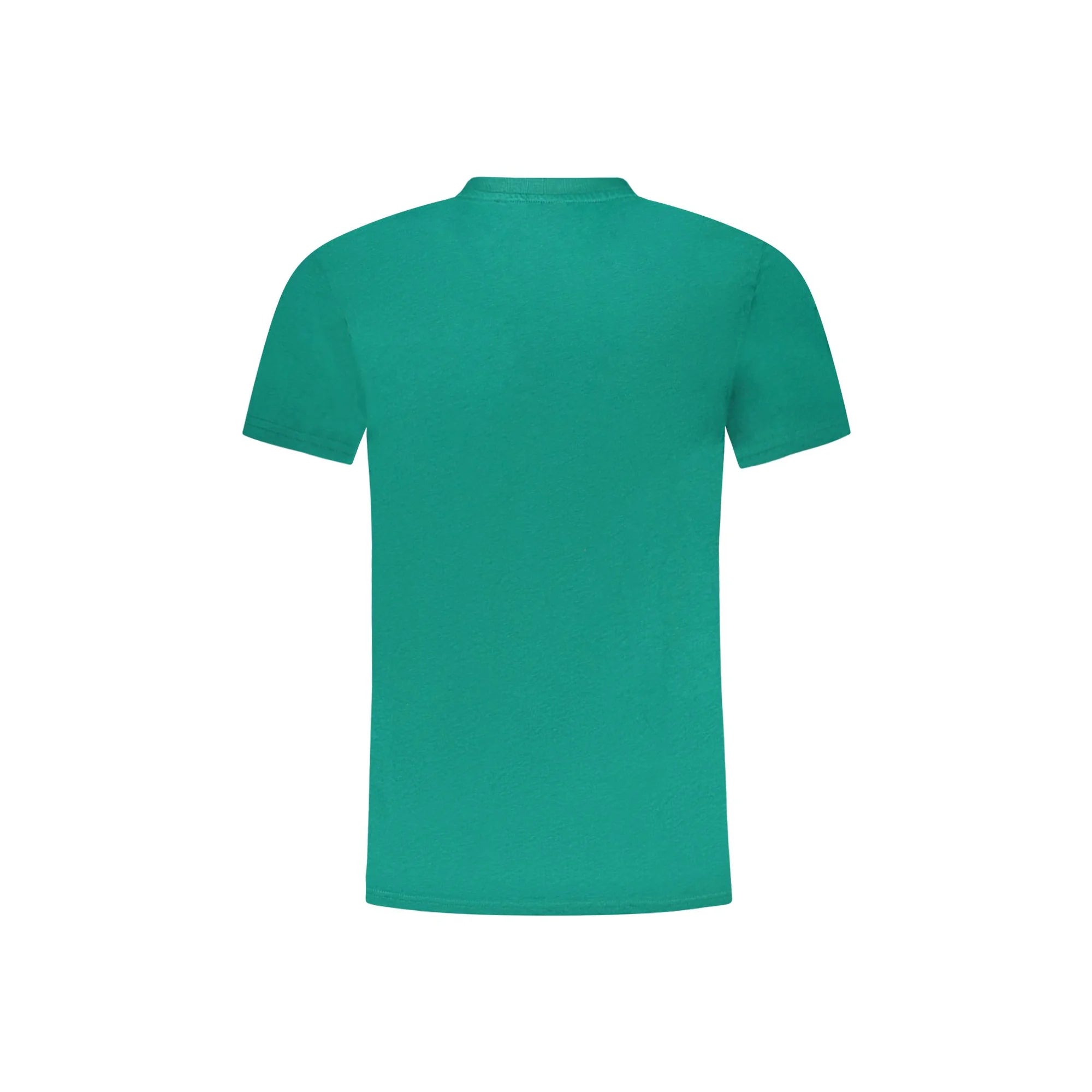 Cavalli Class T-Shirt Maniche Corte Uomo Verde Stampa Logo - vista 2