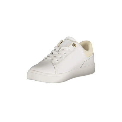 Tommy Hilfiger Sneakers Donna Bianche Stampa Logo bianco - vista 3