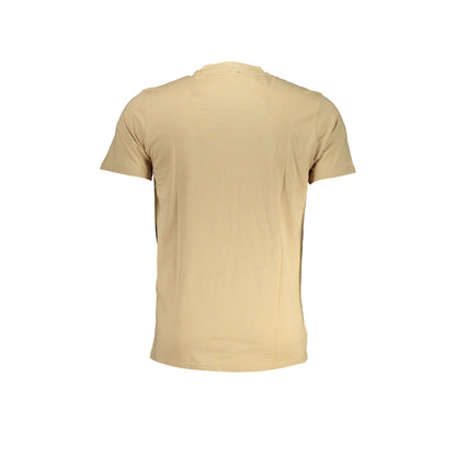 Cavalli Class T-Shirt Maniche Corte Uomo Beige Stampa - vista 2