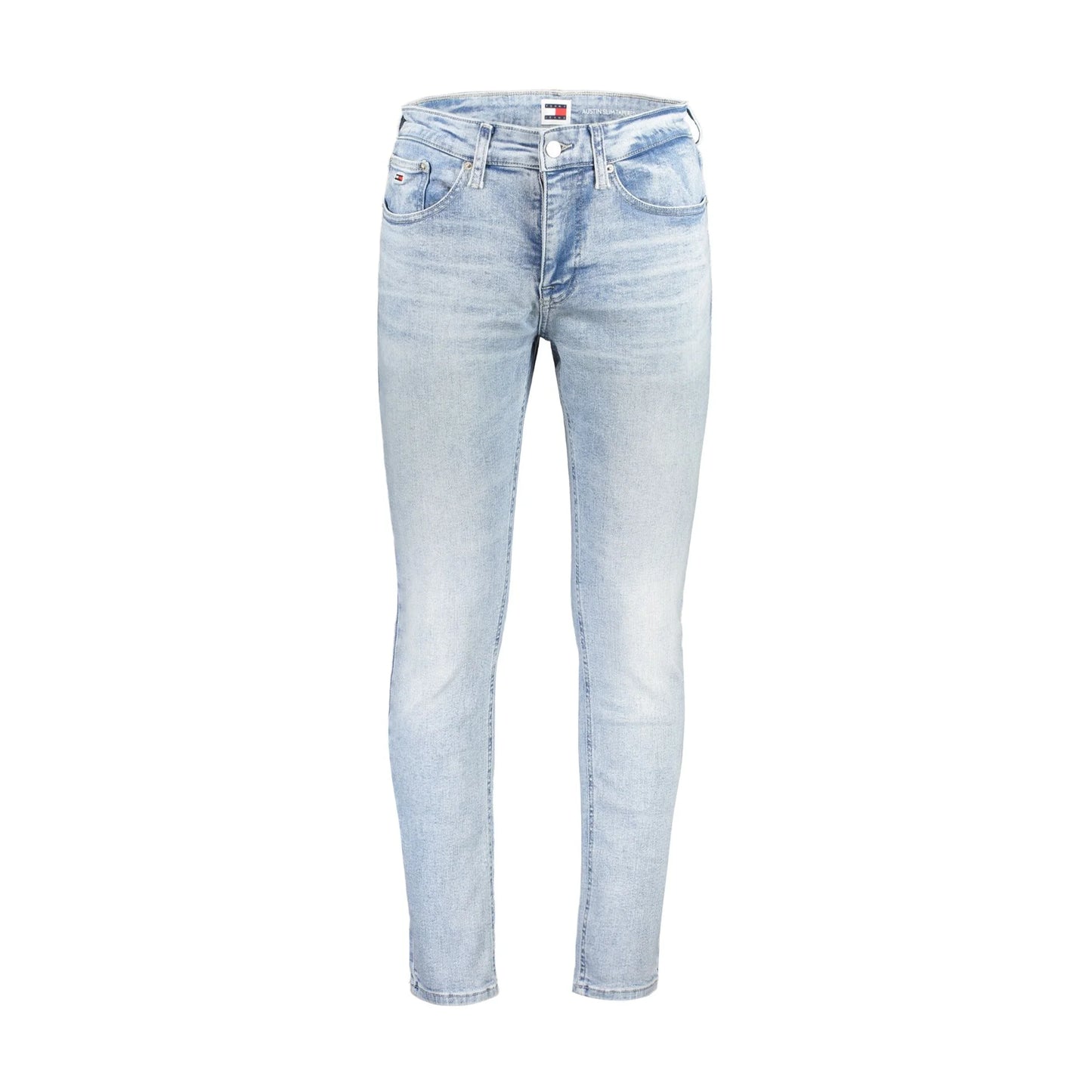 Tommy Hilfiger Jeans Uomo Azzurri Slim Tapered Logo Azzurro - foto prodotto