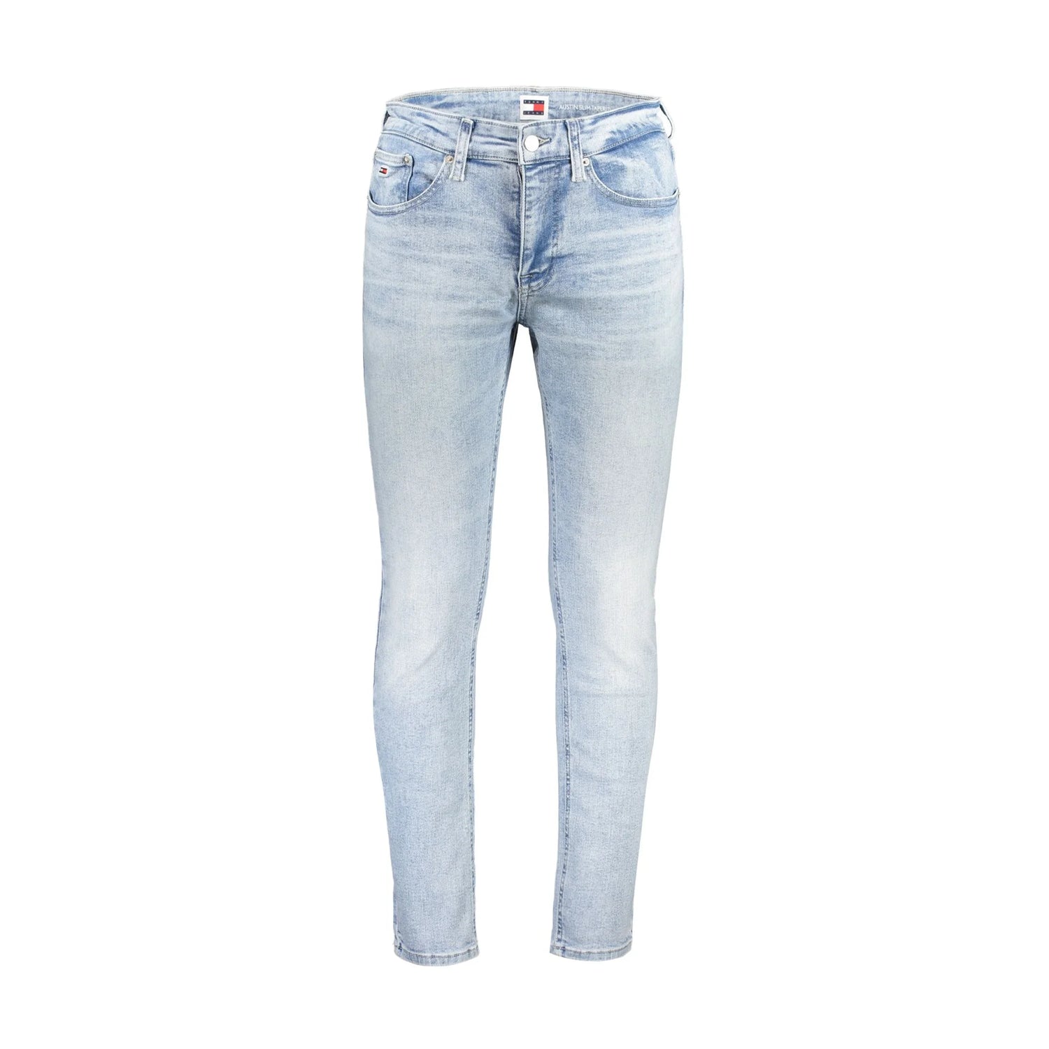 Tommy Hilfiger Jeans Uomo Azzurri Slim Tapered Logo Azzurro - foto prodotto