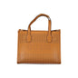Guess Jeans Borsa a Tracolla Donna Marroni Dettagli a Contrasto Borse Marrone - foto prodotto