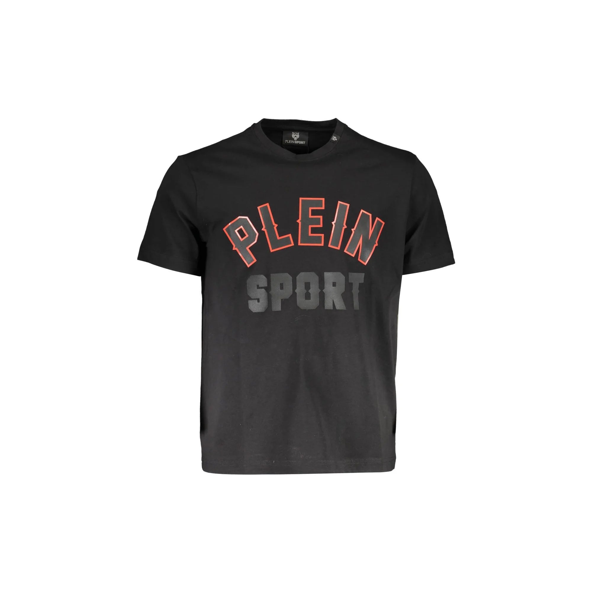 PLEIN SPORT T-SHIRT MANICHE CORTE UOMO NERO
