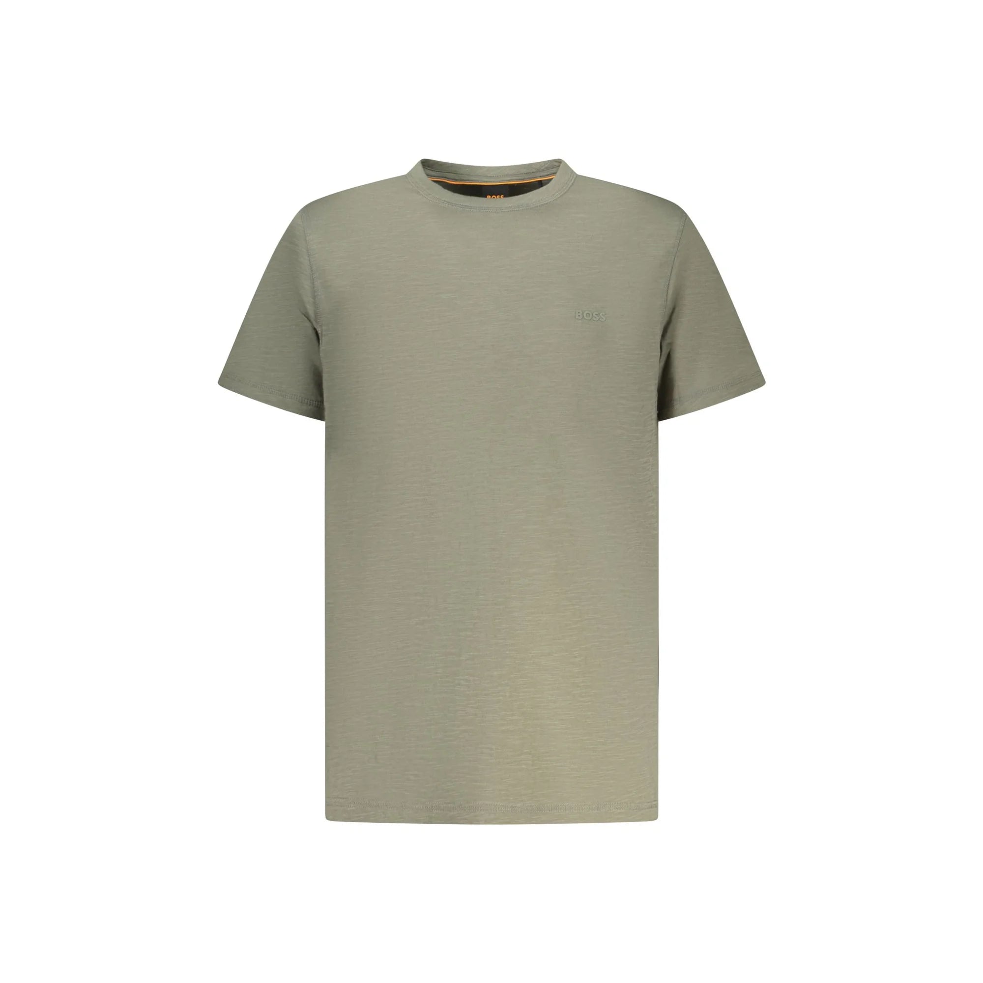 Boss T-Shirt Maniche Corte Uomo Verde Stampa Logo - foto prodotto