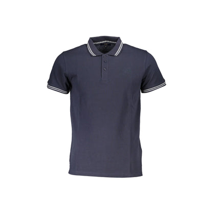 Cavalli Class Polo Maniche Corte Uomo Blu Ricamo - foto prodotto