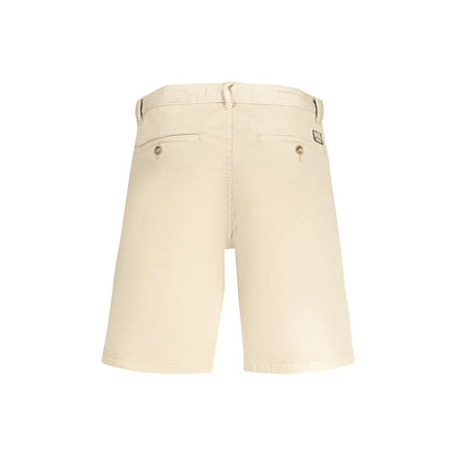 Guess Jeans Short Pantaloni Bermuda Uomo beige Logo - vista 2