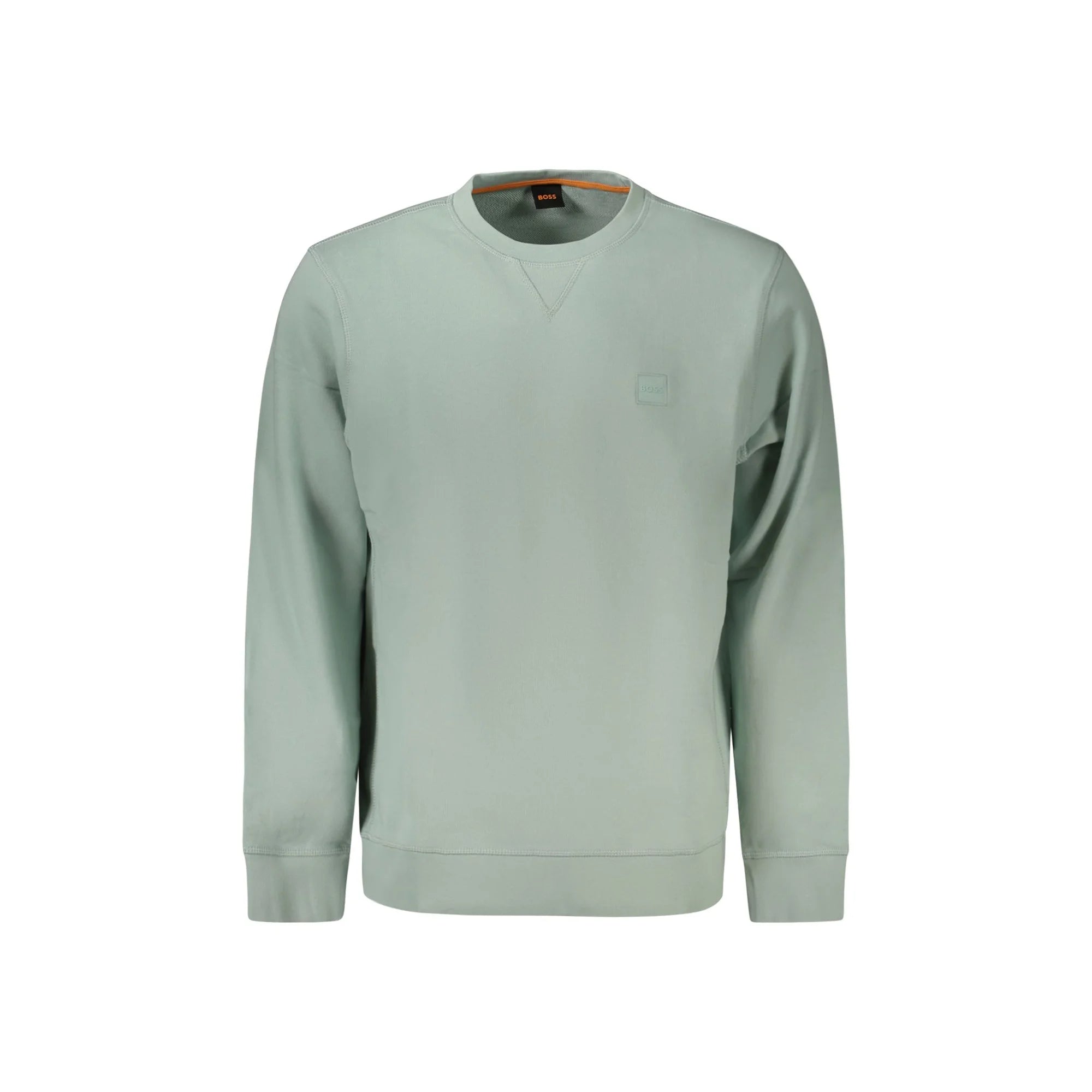 HUGO BOSS FELPA SENZA ZIP UOMO VERDE