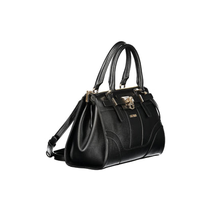 Guess Jeans Borsa a Tracolla Donna Nera Logo Borse nero - vista 3
