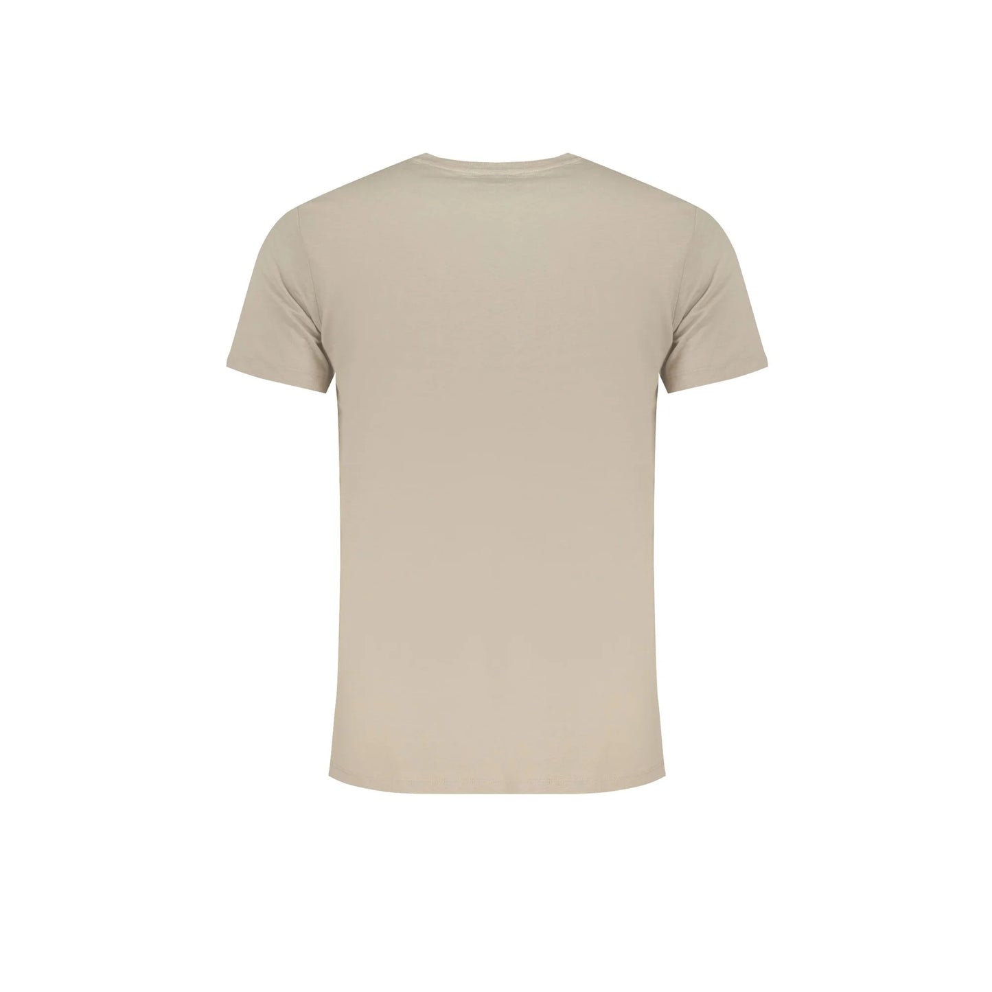 Norway 1963 T-Shirt Maniche Corte Uomo Beige Logo - vista 2