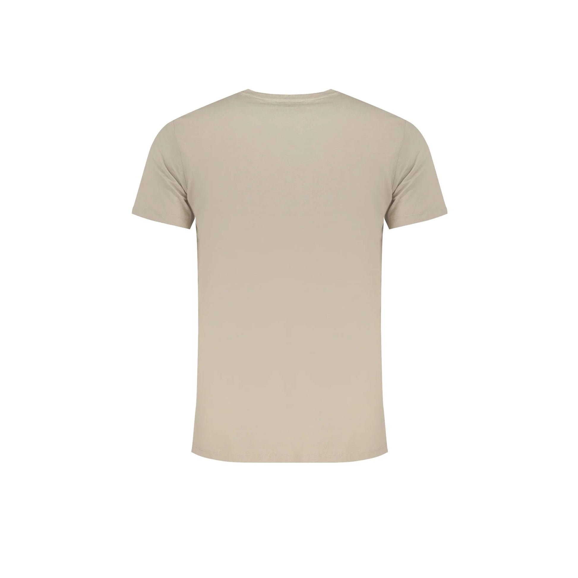 Norway 1963 T-Shirt Maniche Corte Uomo Beige Logo - vista 2