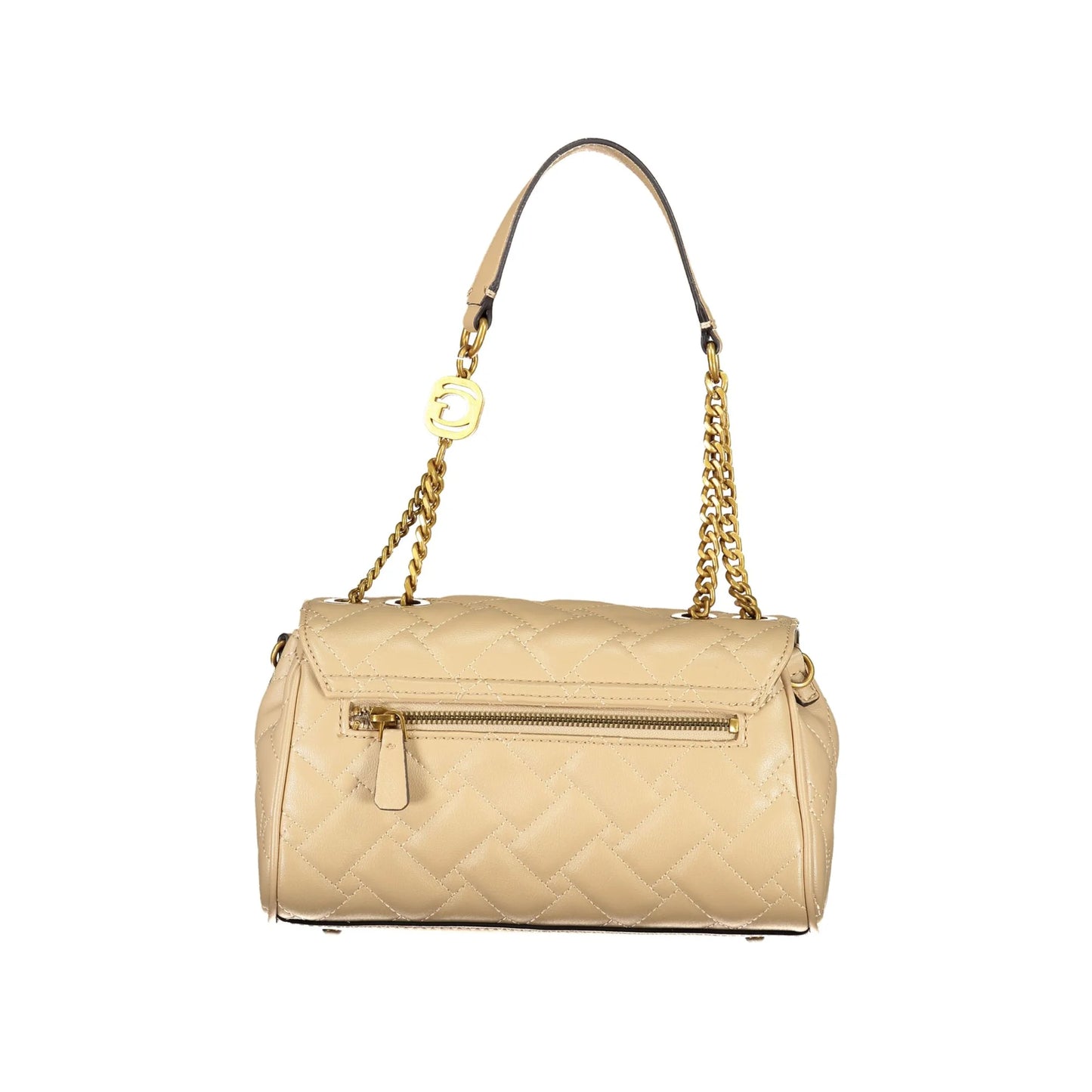 Guess Jeans Borsa Donna a Spalla Beige Gracelynn con Manico in Catena Borse - vista 3