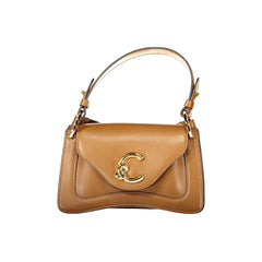 COCCINELLE Sac à main Femme avec bandoulière Marron, en cuir véritable, C‑Me Calf Mini