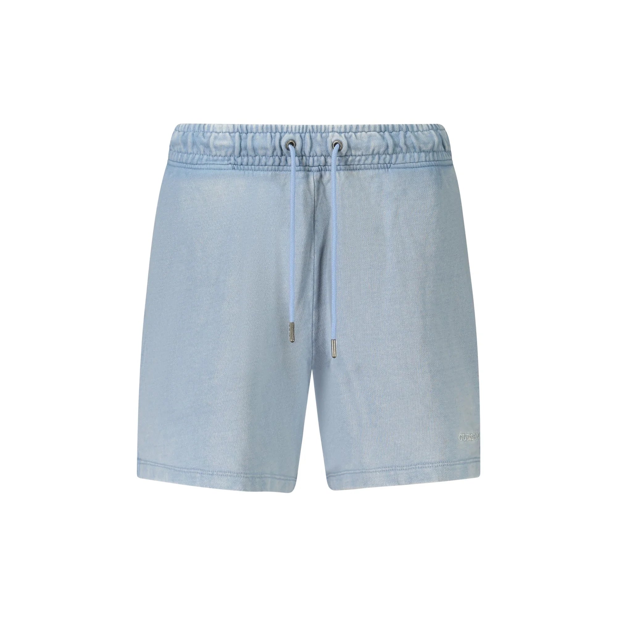 GUESS JEANS PANTALONE SHORT DONNA AZZURRO