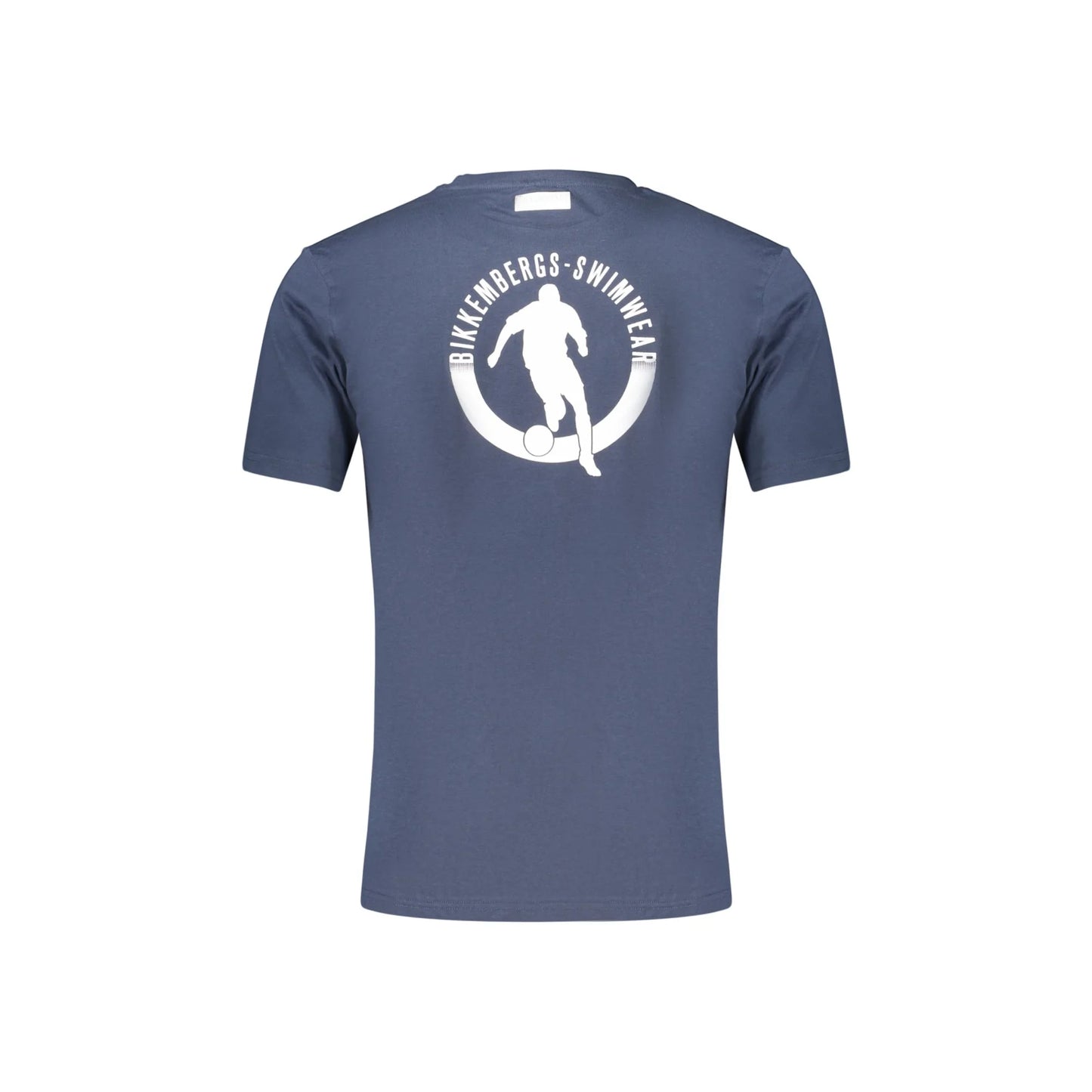 BIKKEMBERGS T-SHIRT MANICHE CORTE UOMO BLU