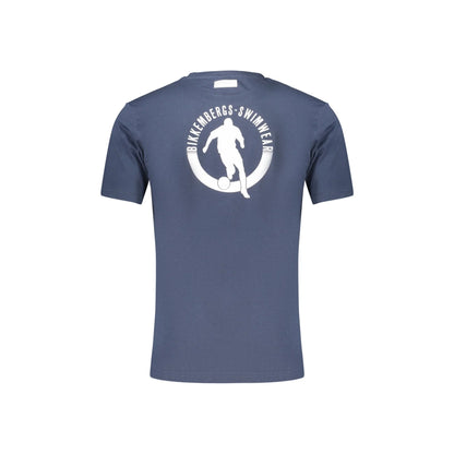 BIKKEMBERGS T-SHIRT MANICHE CORTE UOMO BLU
