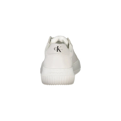 CALVIN KLEIN Scarpe Sneakers Donna Bianche con Dettagli a Contrasto bianco - vista 2