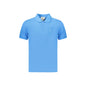 CALVIN KLEIN POLO MANICHE CORTE UOMO AZZURRO