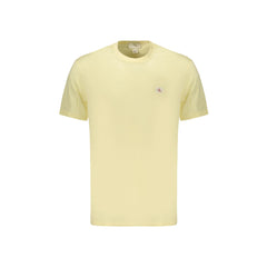 Calvin Klein T-shirt Kortärmad Man Gul Logotyp