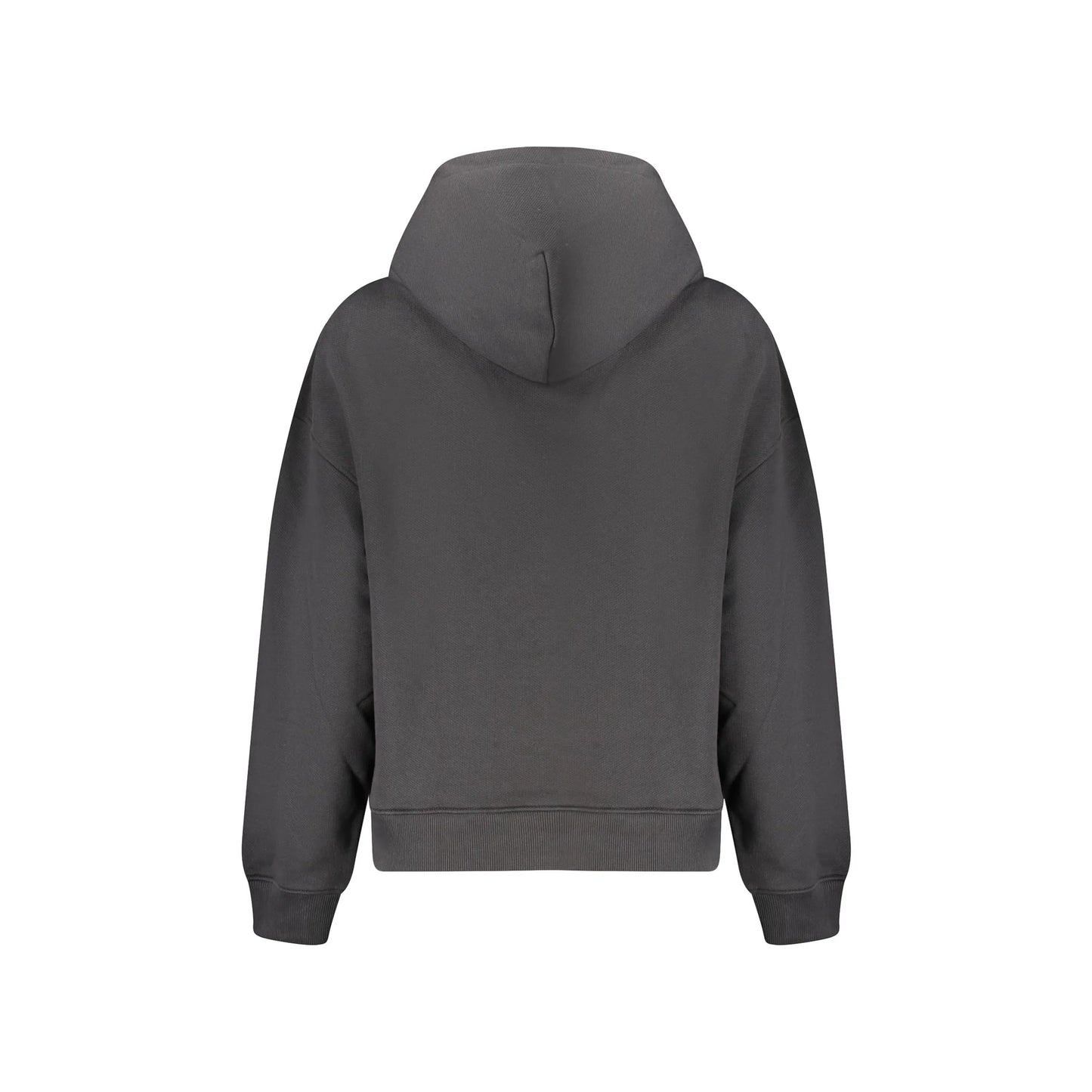 Tommy Hilfiger Felpa Donna Nera Cappuccio Felpata Ricamo Logo Felpe nero - vista 2