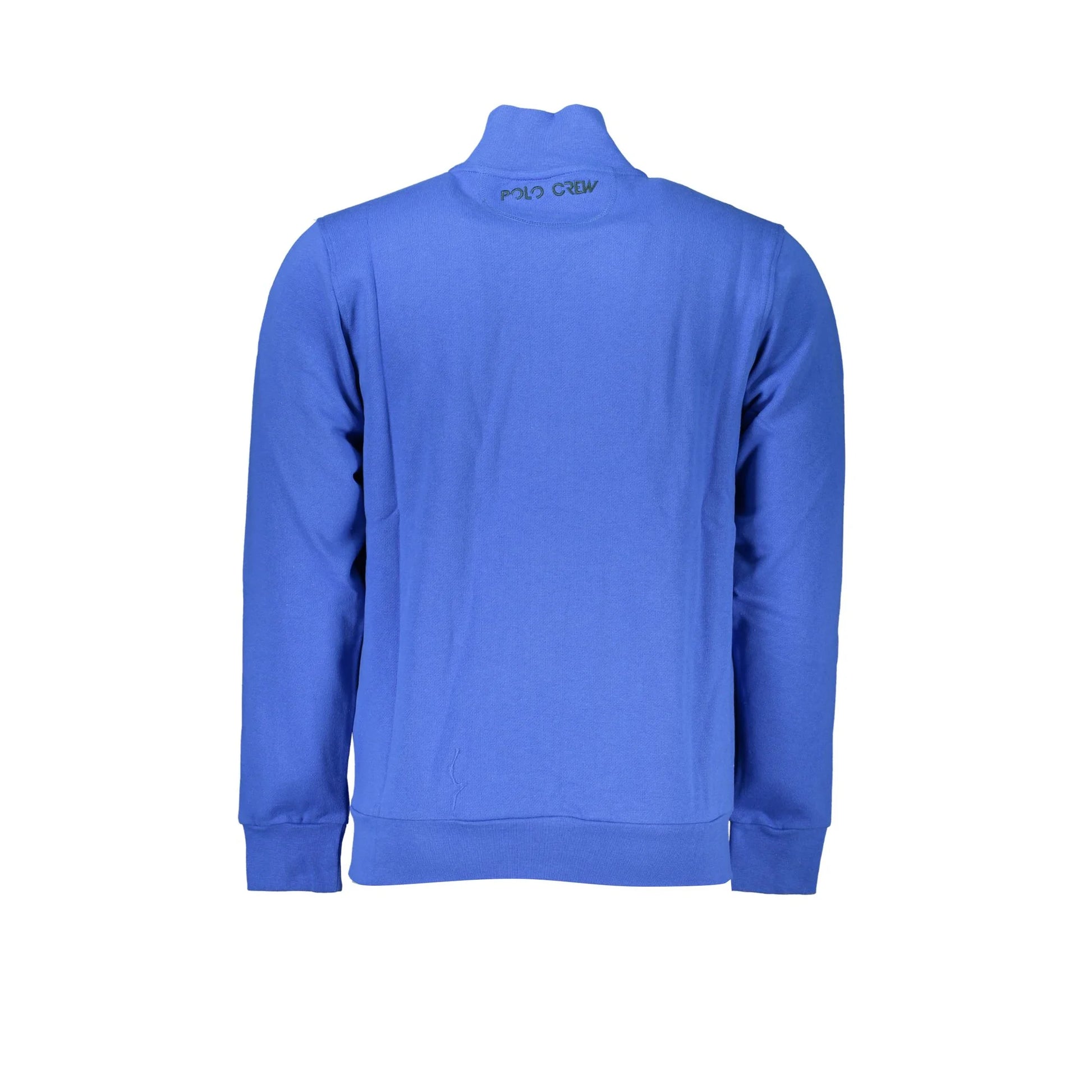 La Martina Felpa Maniche Lunghe Uomo Blu Zip Felpe - vista 2