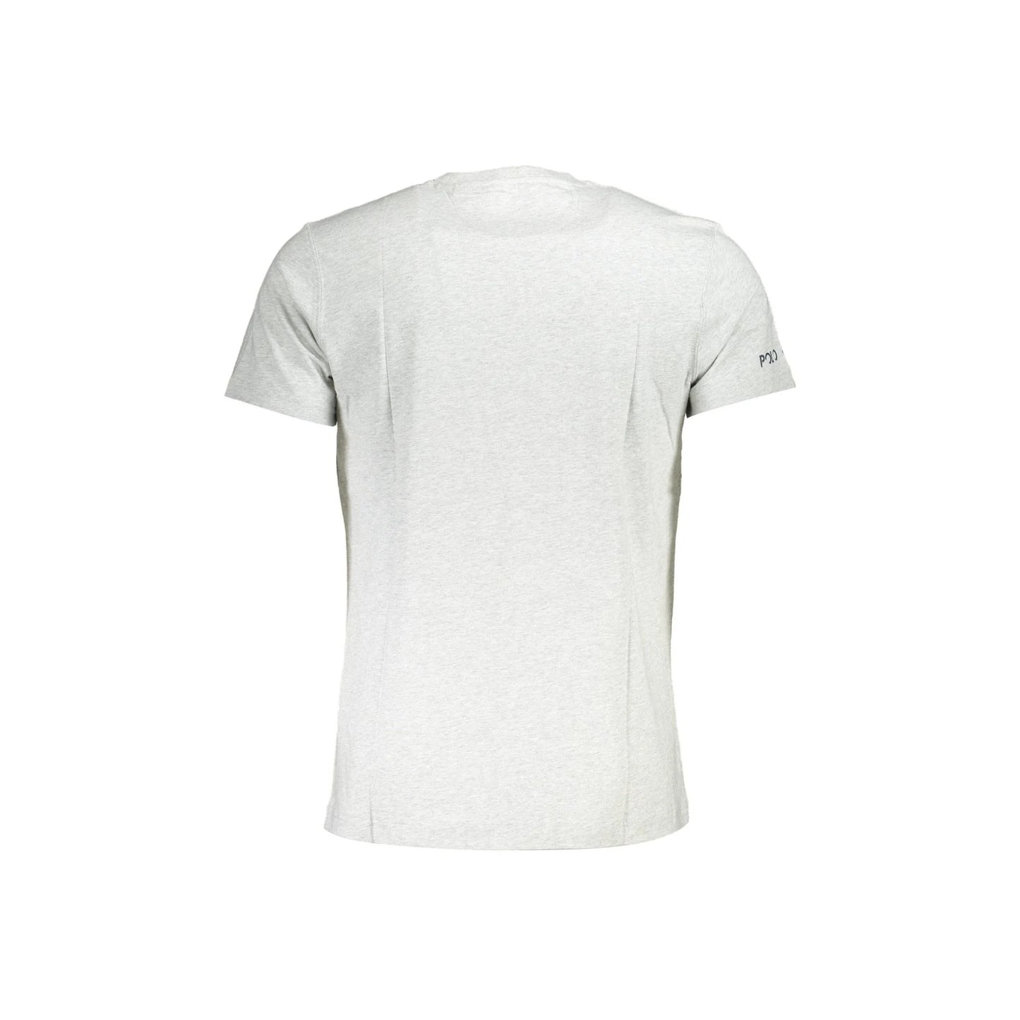 La Martina T-Shirt Maniche Corte Uomo Grigia Ricamo grigio - vista 2