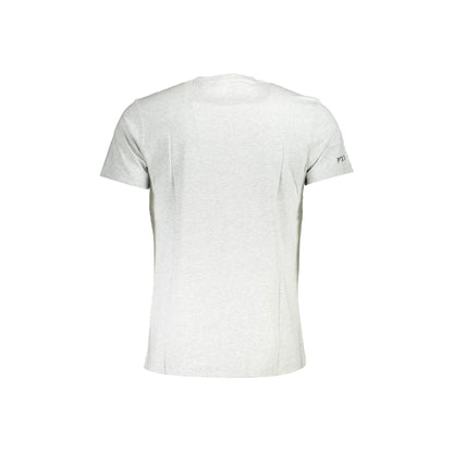 La Martina T-Shirt Maniche Corte Uomo Grigia Ricamo grigio - vista 2