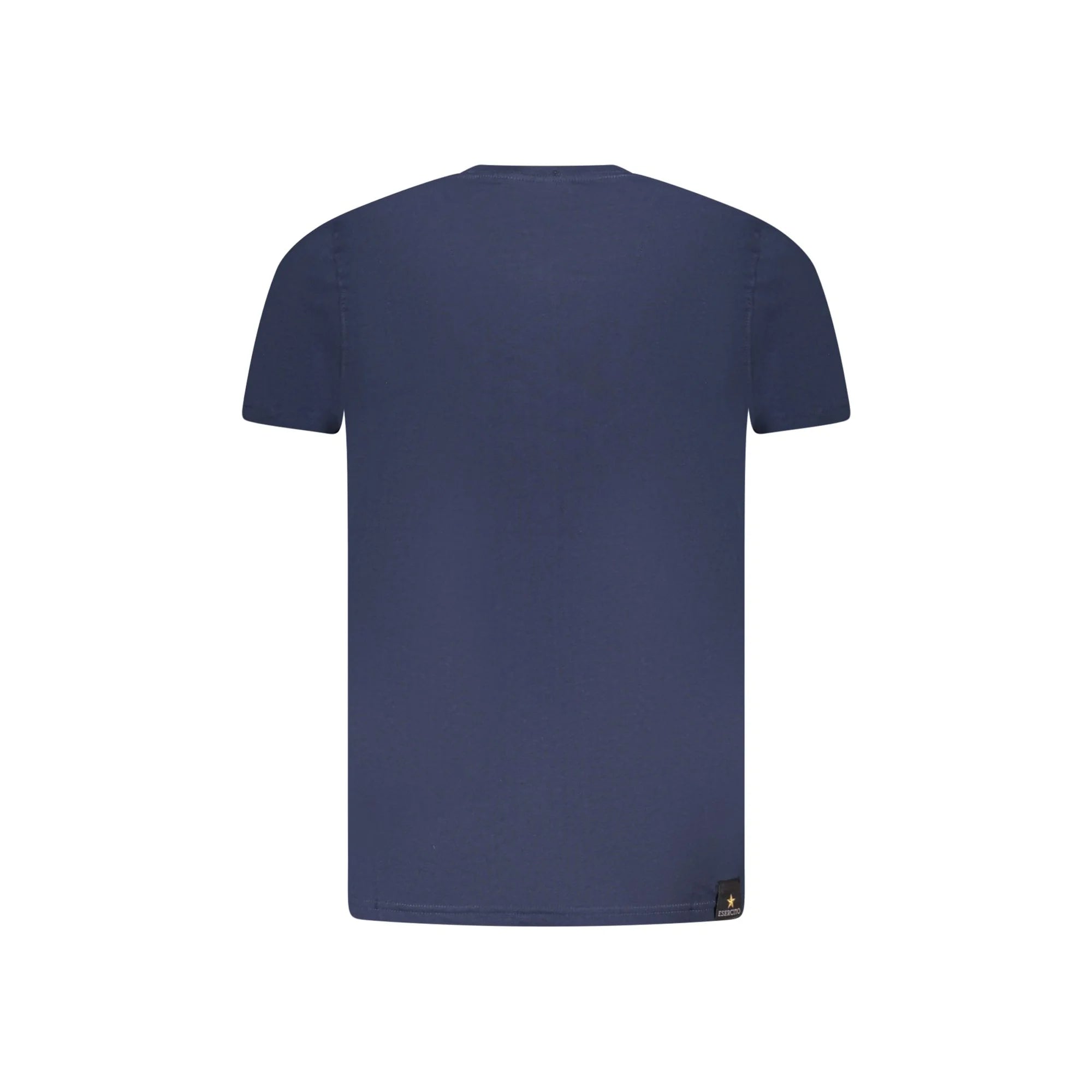 Accademia Militare T-Shirt Maniche Corte Uomo Blu Stampa Logo - vista 2