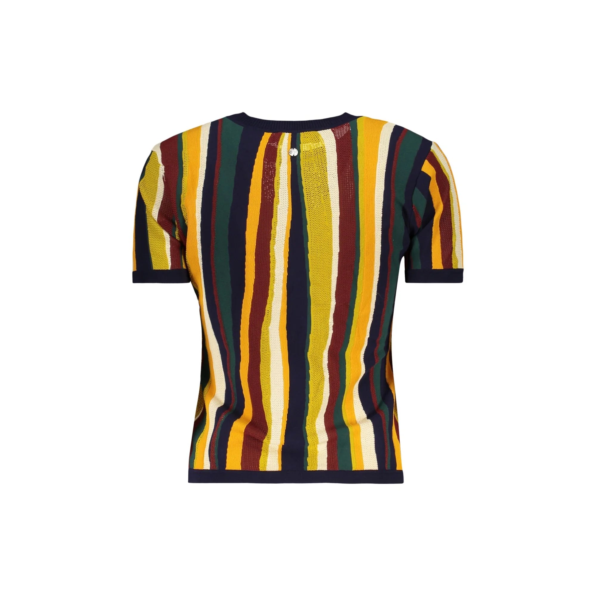 DESIGUAL T-SHIRT MANICHE CORTE DONNA BLU