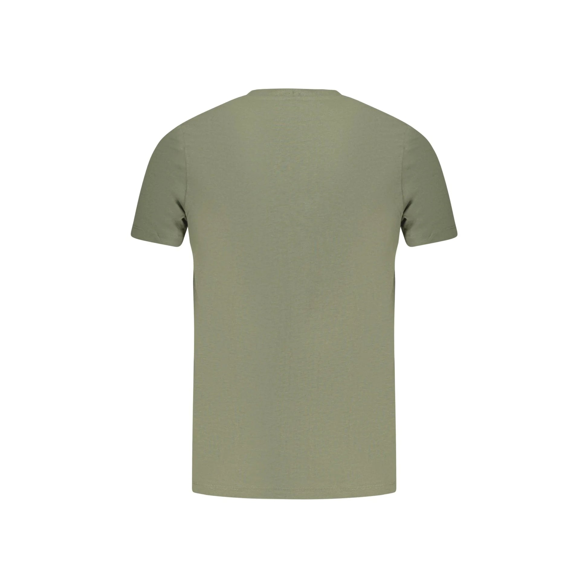 Norway 1963 T-Shirt Uomo Verde Maniche Corte Stampa Logo - vista 2