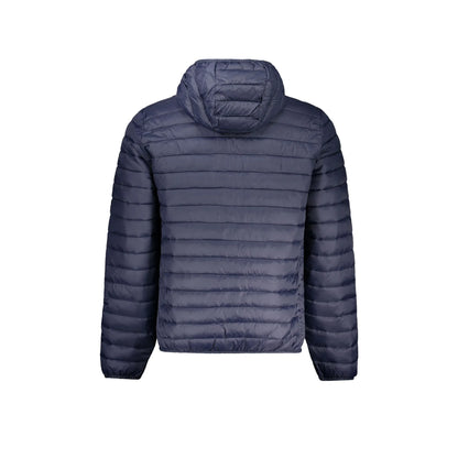North Sails Giubbotto Uomo Blu con Cappuccio e Logo Giubbotti e Giacche - vista 2