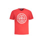 North Sails T-Shirt Maniche Corte Uomo Rossa Stampa Logo Rosso - foto prodotto