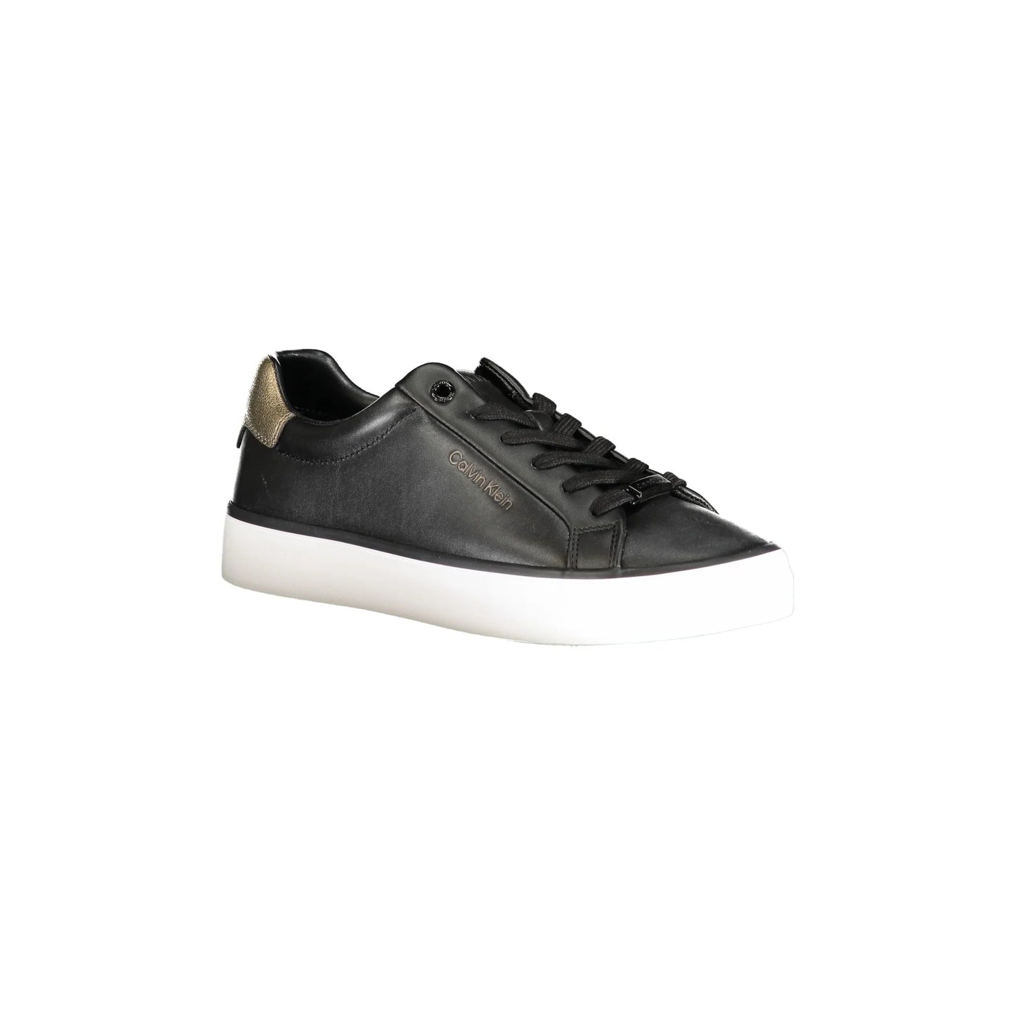 CALVIN KLEIN Scarpe Sneakers Donna Nere con Dettagli a Contrasto nero - vista 2