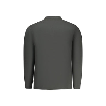 Pepe Jeans Polo Maniche Lunghe Uomo Nera Ricamo nero - vista 2