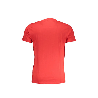 Cavalli Class T-Shirt Maniche Corte Uomo Rossa Stampa rosso - vista 2