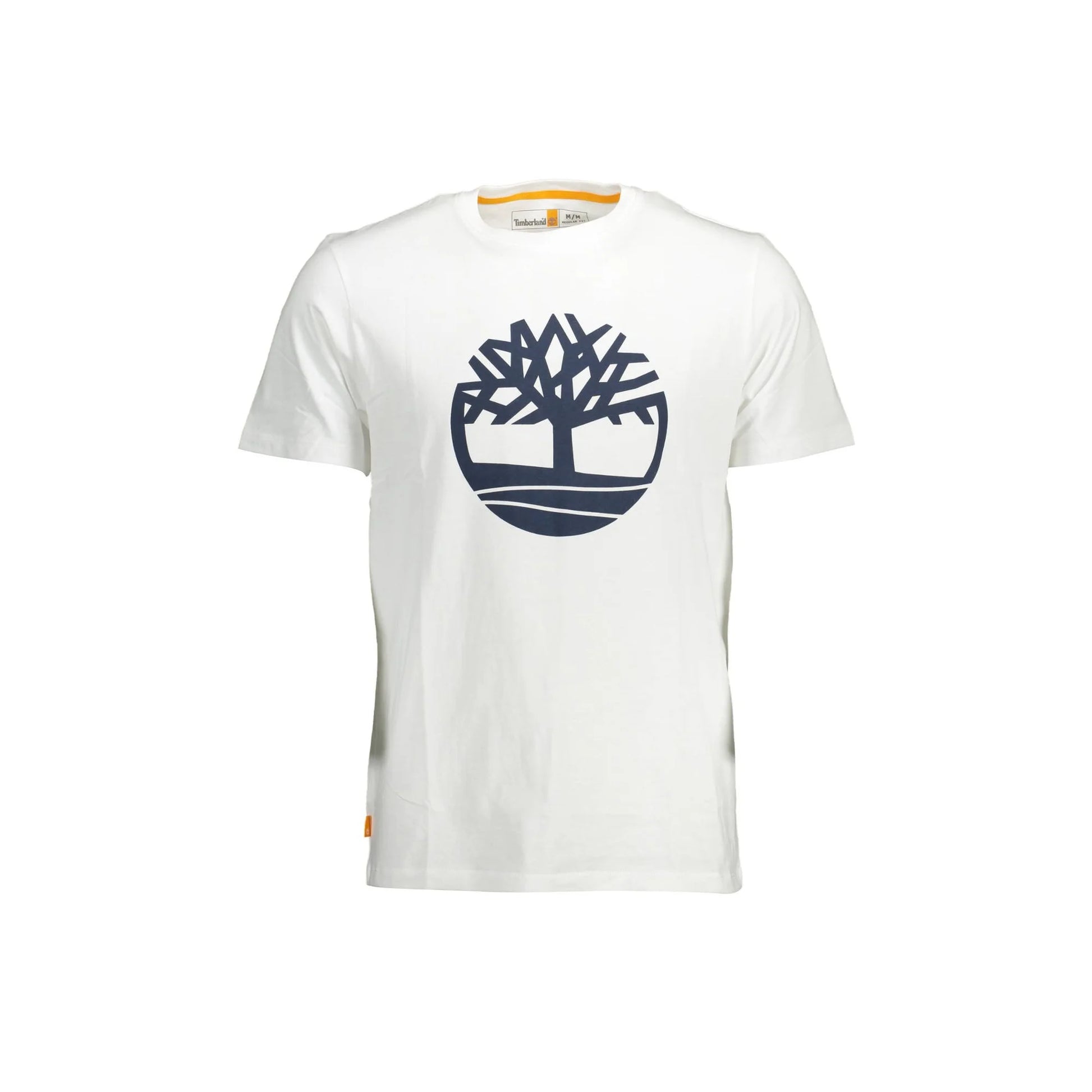 Timberland T-Shirt Maniche Corte Uomo Bianca Stampa Logo Bianco - foto prodotto