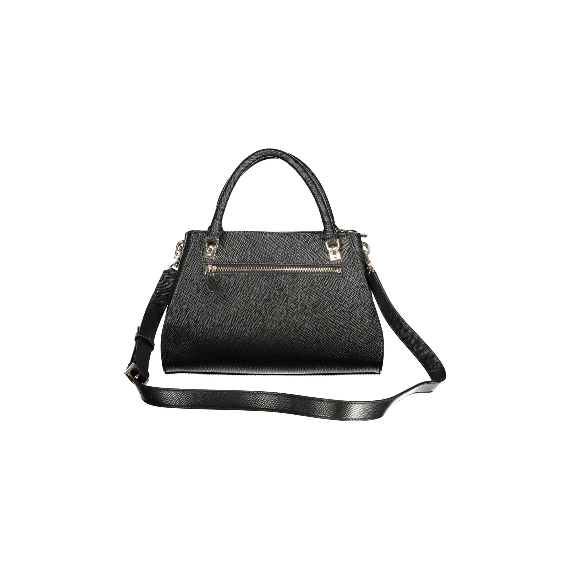 Guess Jeans Borsa a Tracolla Donna Nera Zip Borse nero - vista 2