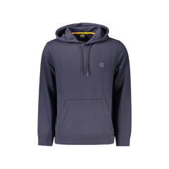 Boss Sweatshirt Lange Ärmel Herren Blau Stickerei