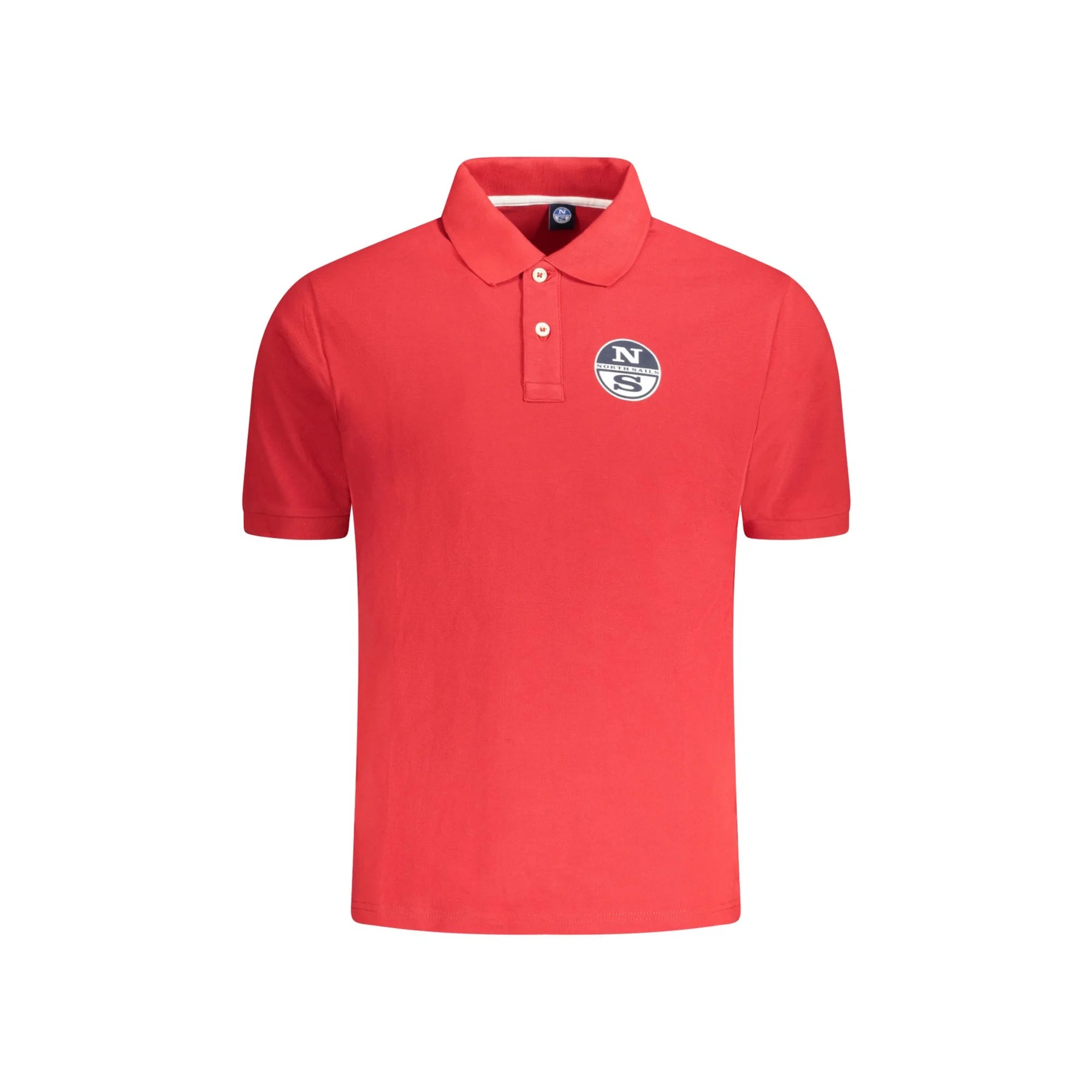 NORTH SAILS POLO MANICHE CORTE UOMO ROSSO