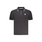 North Sails Polo Uomo Nera Maniche Corte Cotone Logo Nero - foto prodotto