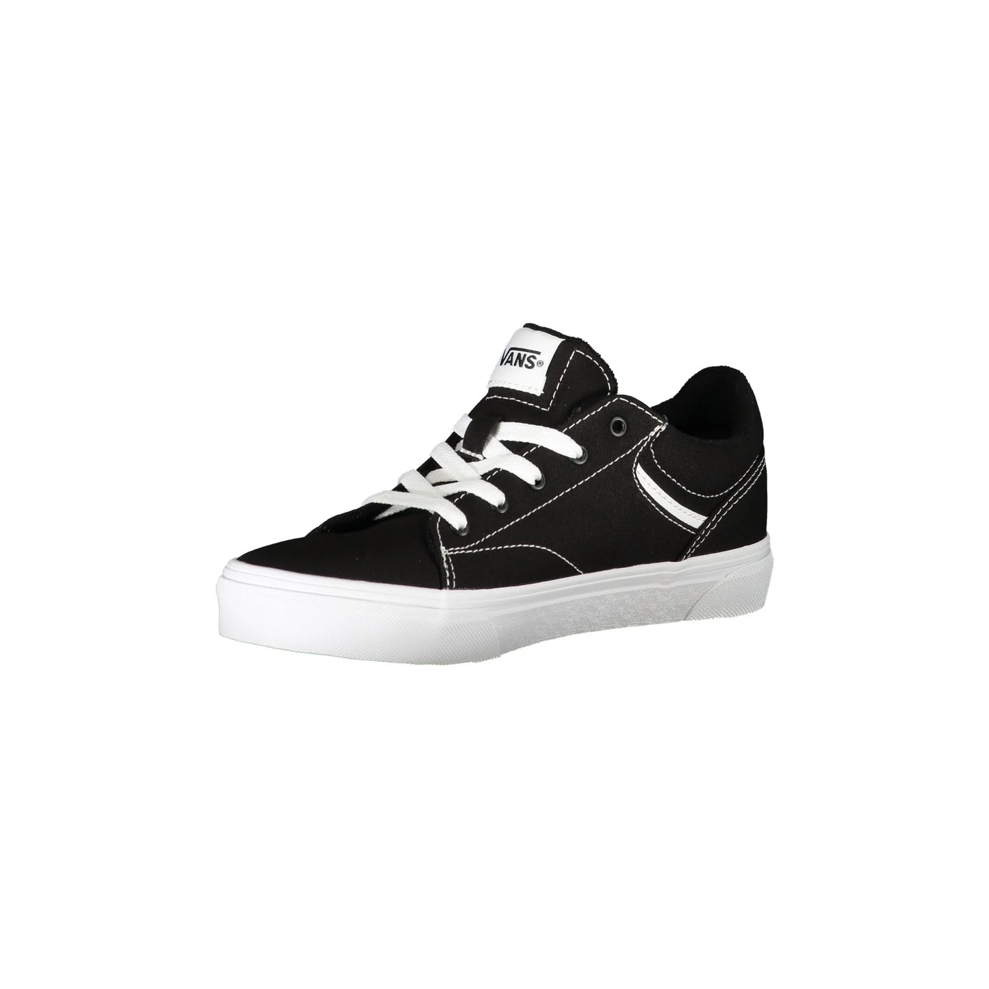 Vans Sneakers Uomo Nere Dettagli a Contrasto Logo nero - vista 3