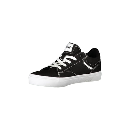 Vans Sneakers Uomo Nere Dettagli a Contrasto Logo nero - vista 3