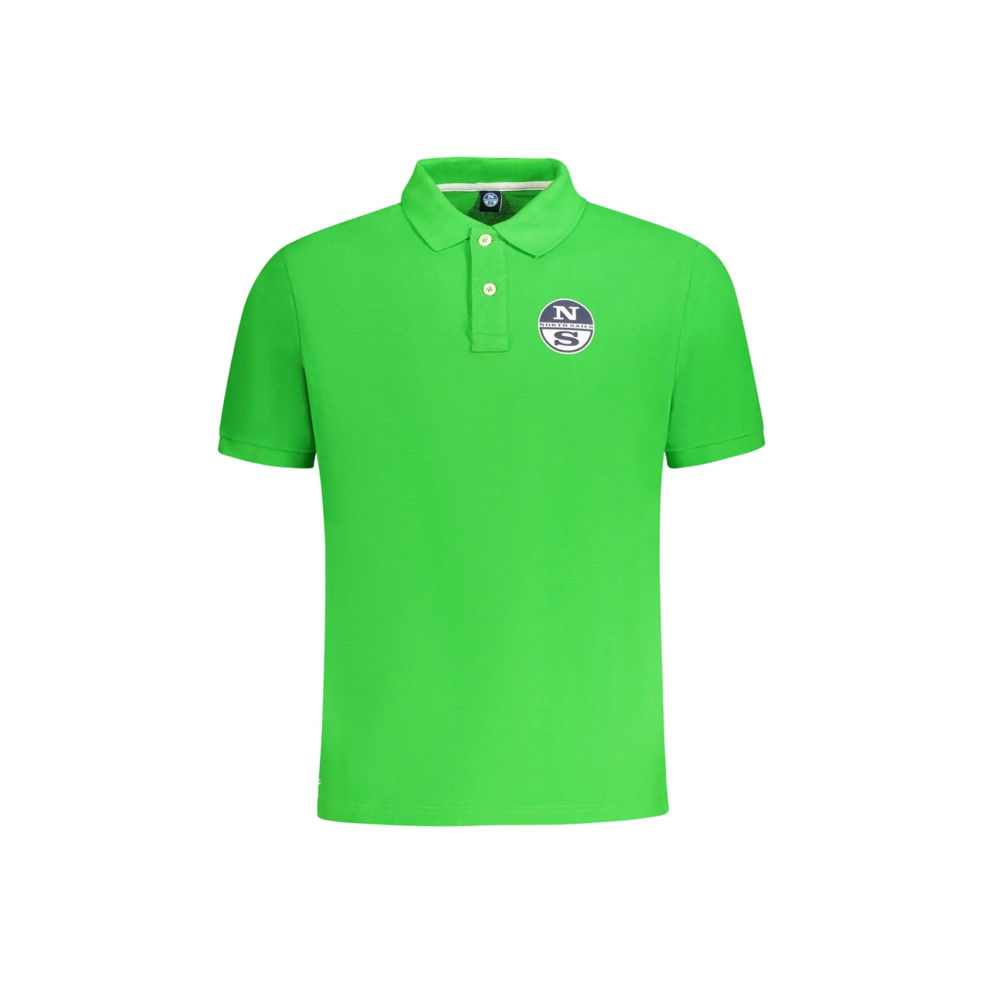 NORTH SAILS POLO MANICHE CORTE UOMO VERDE