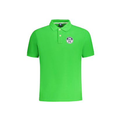 North Sails Polo Maniche Corte Uomo Verde Stampa - foto prodotto