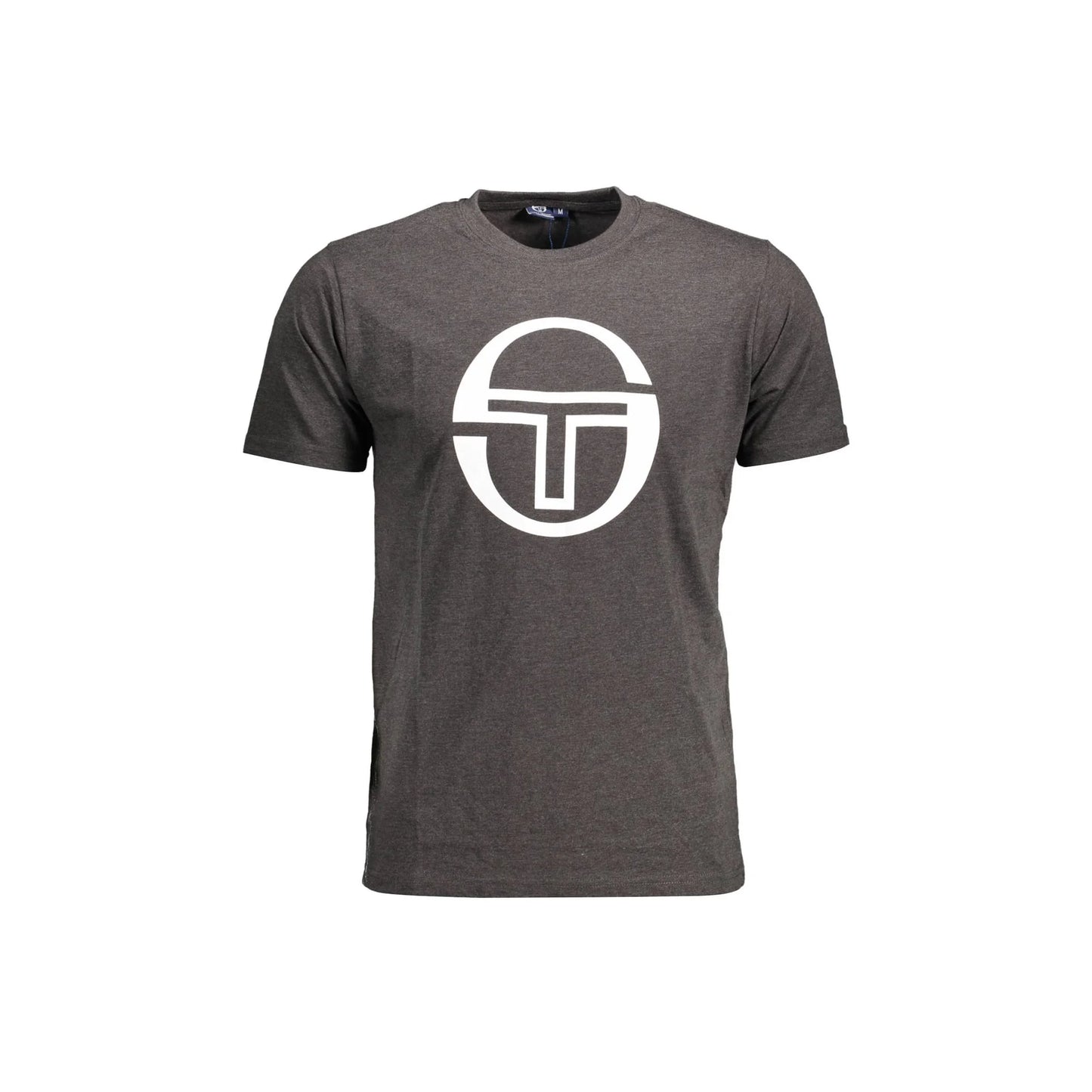 Sergio Tacchini T-Shirt Maniche Corte Uomo Grigia Stampa Logo Grigio - foto prodotto