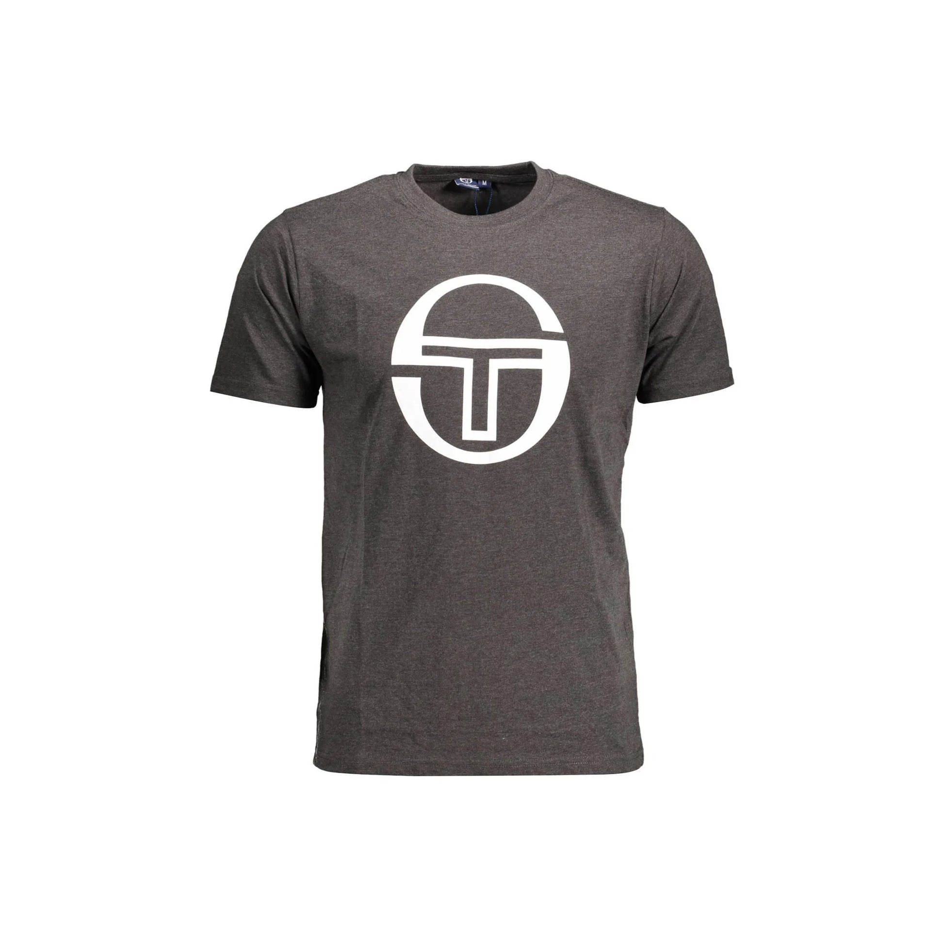 Sergio Tacchini T-Shirt Maniche Corte Uomo Grigia Stampa Logo Grigio - foto prodotto