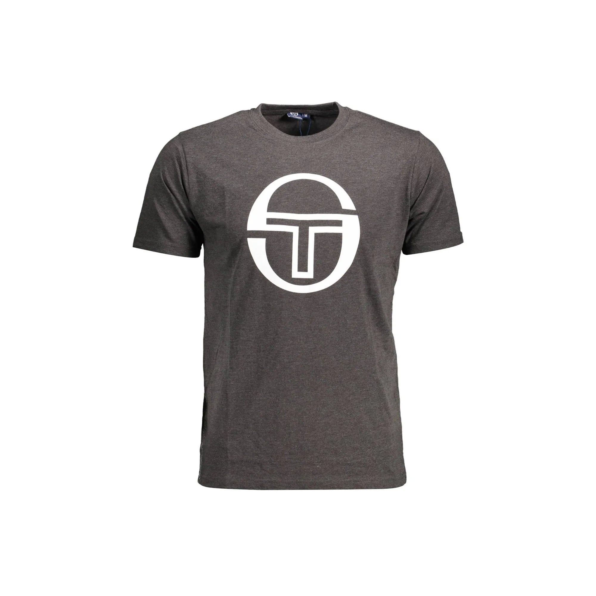 Sergio Tacchini T-Shirt Maniche Corte Uomo Grigia Stampa Logo Grigio - foto prodotto