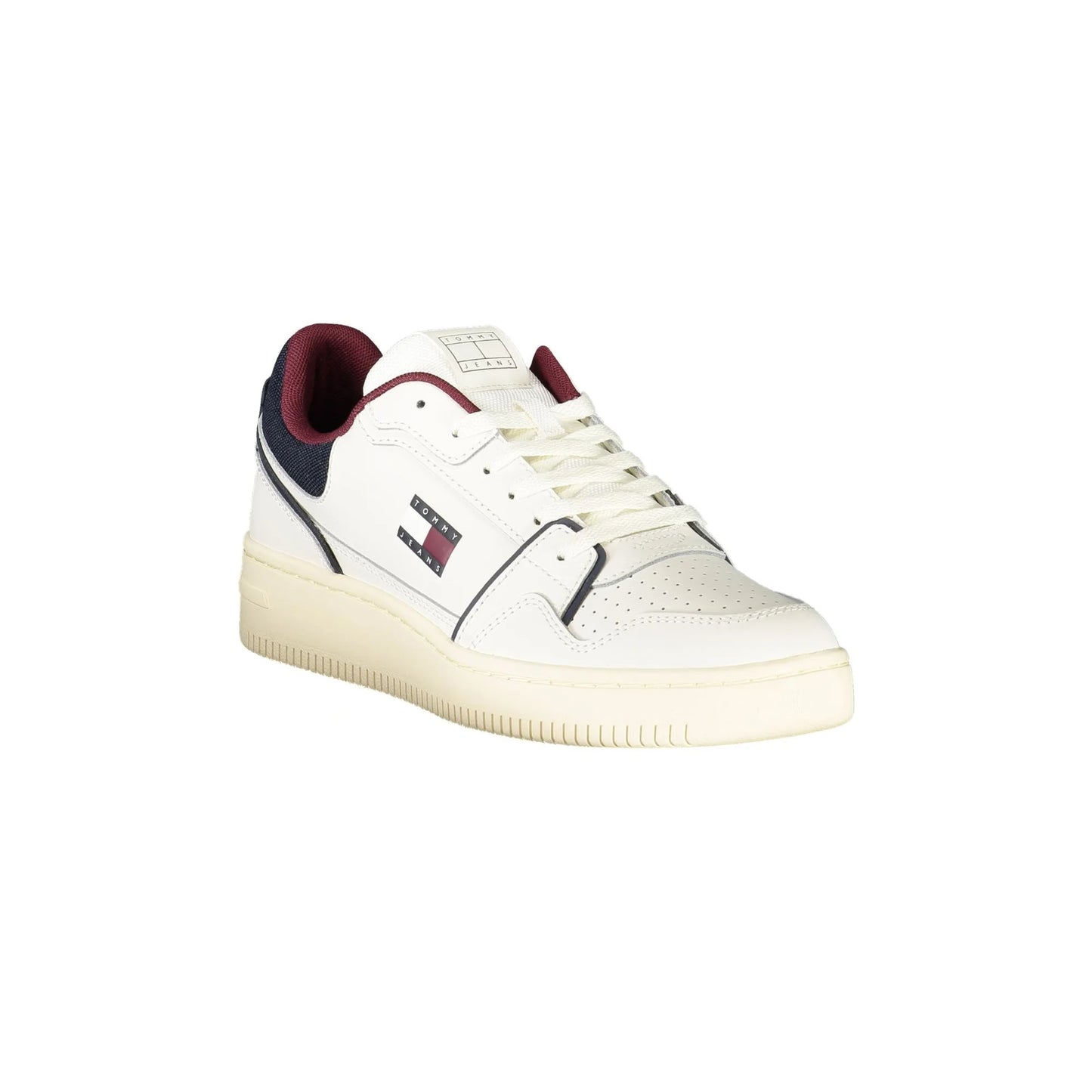 TOMMY HILFIGER Sneakers Uomo Bianche con Lacci e Dettagli bianco - vista 2